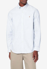 Polo Ralph Lauren Striped Long-Sleeved Shirt Sky Blue 710792041004CO/R_POLOR-BW