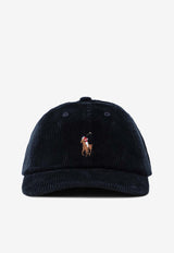 Polo Ralph Lauren Corduroy Pony Baseball Cap Blue 710847175006PL/R_POLOR-AN