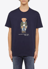 Polo Ralph Lauren Polo Bear Print Crewneck T-shirt Blue 710854497034CO/O_POLOR-NH