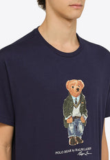 Polo Ralph Lauren Polo Bear Print Crewneck T-shirt Blue 710854497034CO/O_POLOR-NH