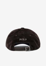 Polo Ralph Lauren Corduroy Pony Baseball Cap Brown 710880778012CO/R_POLOR-MB