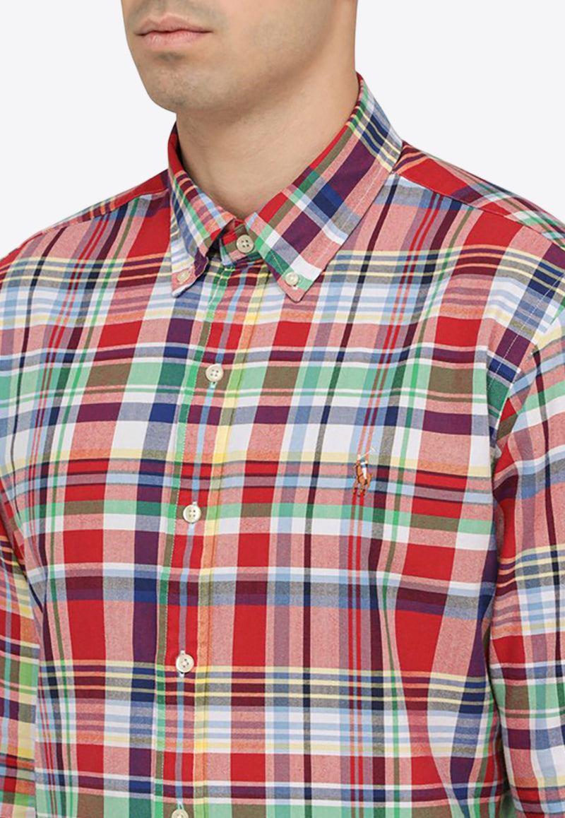 Polo Ralph Lauren Check Pattern Oxford Shirt Multicolor 710897267009CO/O_POLOR-RB
