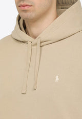 Polo Ralph Lauren Logo Embroidered Hooded Sweatshirt Beige 710916690014CO/O_POLOR-CB