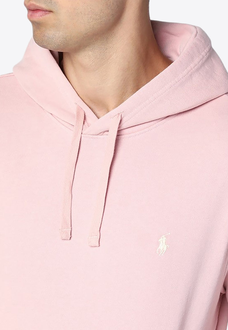 Polo Ralph Lauren Logo Embroidered Drawstring Hoodie Pink 710916690015CO/P_POLOR-AR