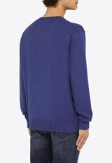 Polo Ralph Lauren Polo Bear Intarsia Knit Sweater Blue 710934020001CO/O_POLOR-BR