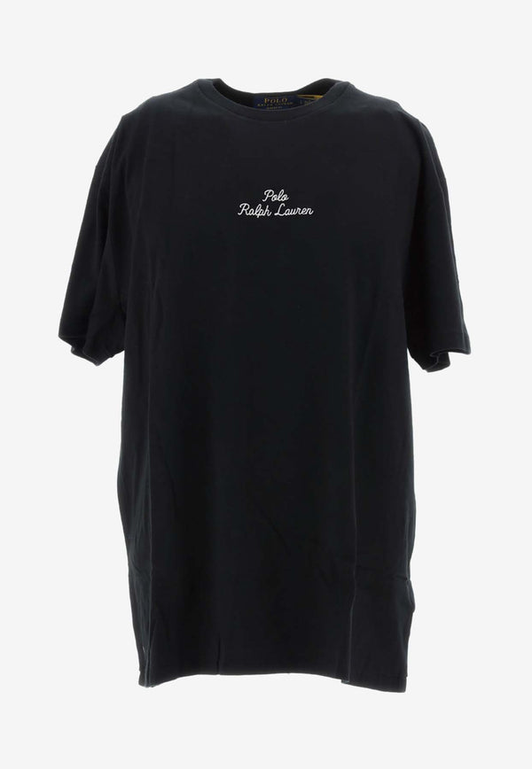 Polo Ralph Lauren Logo Print Classic T-shirt Black 710936585_000_001