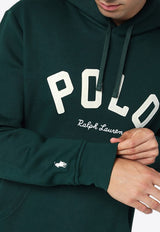 Polo Ralph Lauren Logo Applique Drawstring Hoodie Green 710952040005CO/P_POLOR-MA