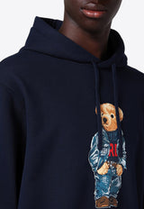 Polo Ralph Lauren Polo Bear Print Drawstring Hoodie Blue 710953719002CO/P_POLOR-CD