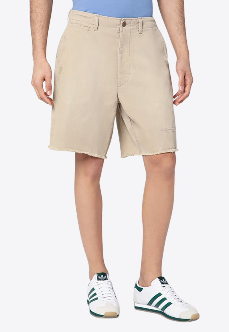 Polo Ralph Lauren Casual Raw-Cut Shorts Beige 710963965001CO/Q_POLOR-CT
