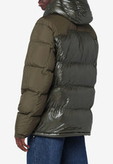 Polo Ralph Lauren Logo Paneled Down Jacket Military Green 710967786003PL/R_POLOR-DG