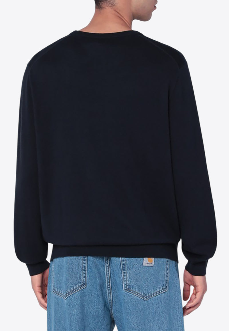 Polo Ralph Lauren Logo Embroidered Sweatshirt Navy 710973589004CO/R_POLOR-HN