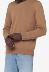 Polo Ralph Lauren Logo Wool Sweater Beige 710974148005WO/R_POLOR-LB