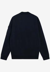 Polo Ralph Lauren Logo Embroidered Bomber Jacket Blue 710980339001CO/S_POLOR-AN