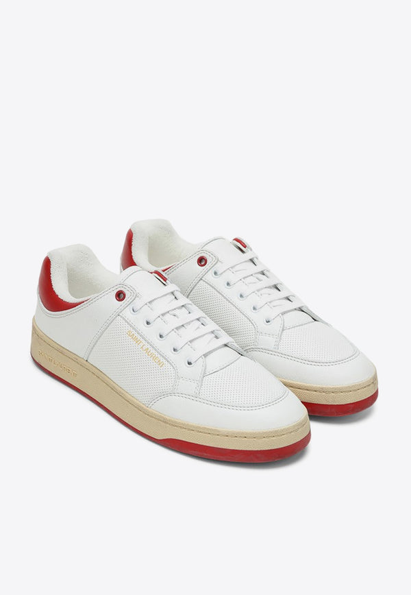 Saint Laurent SL/61 Leather Sneakers White 7136002W4AA/O_YSL-9226