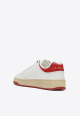 Saint Laurent SL/61 Leather Sneakers White 7136002W4AA/O_YSL-9226