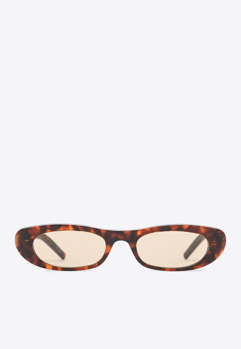Saint Laurent SL 557 Cat-Eye Sunglasses Brown 713740Y9956/R_YSL-2336