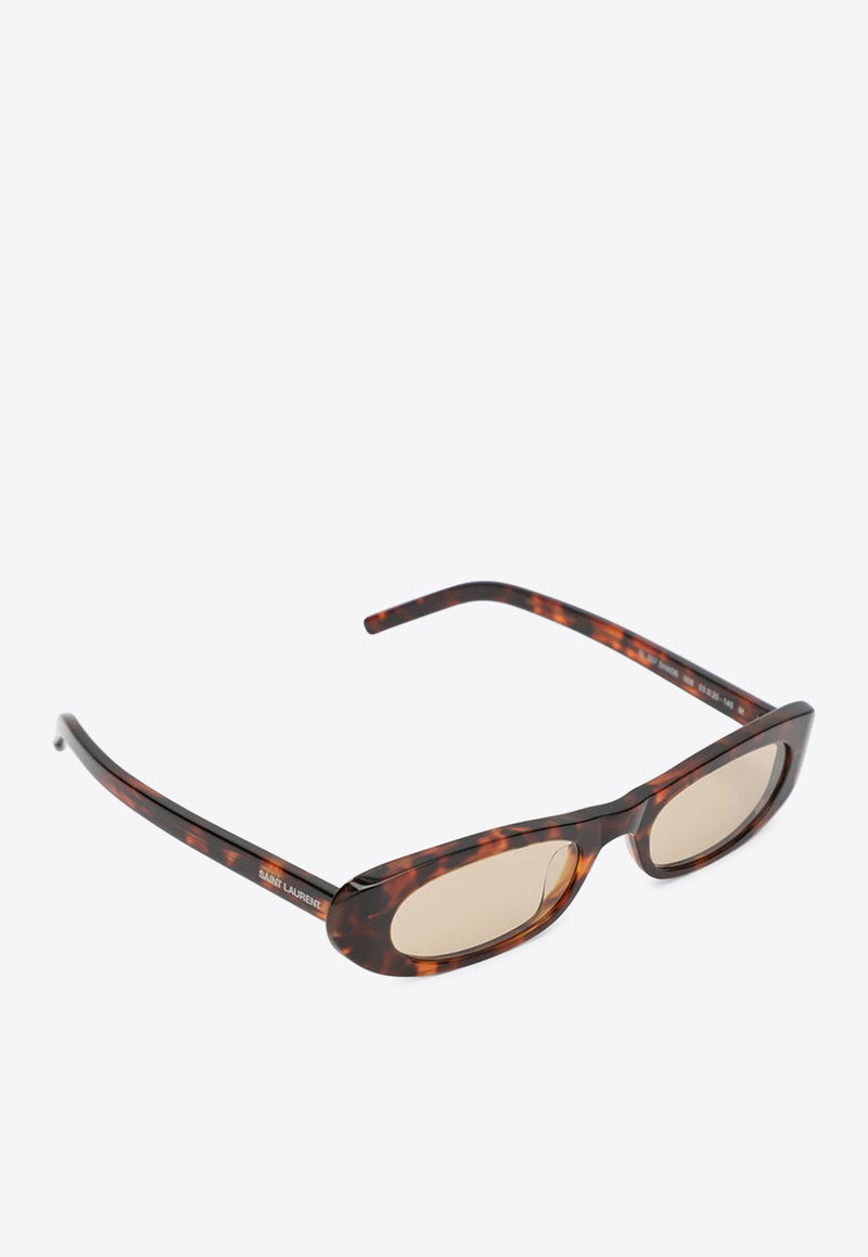 Saint Laurent SL 557 Cat-Eye Sunglasses Brown 713740Y9956/R_YSL-2336