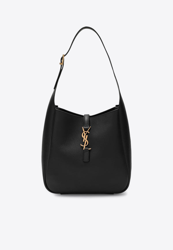 Saint Laurent Small Le 5 À 7 Calf Leather Shoulder Bag Black 713938AAAUQ/P_YSL-1000