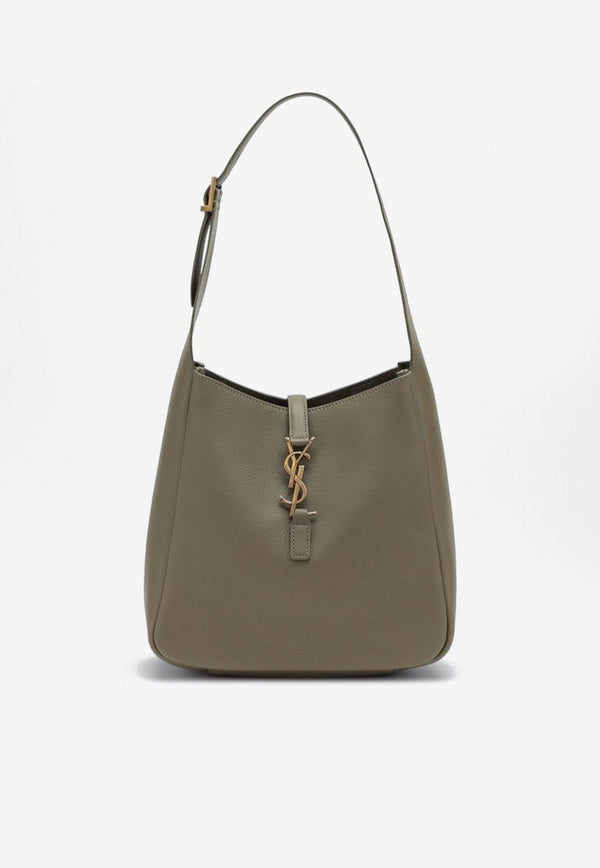 Saint Laurent Small Le 5 À 7 Leather Shoulder Bag Green 713938AAAUQ/Q_YSL-3798