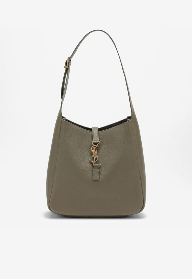 Saint Laurent Small Le 5 À 7 Leather Shoulder Bag Green 713938AAAUQ/Q_YSL-3798