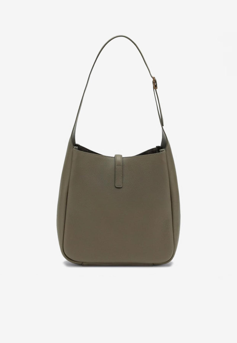 Saint Laurent Small Le 5 À 7 Leather Shoulder Bag Green 713938AAAUQ/Q_YSL-3798