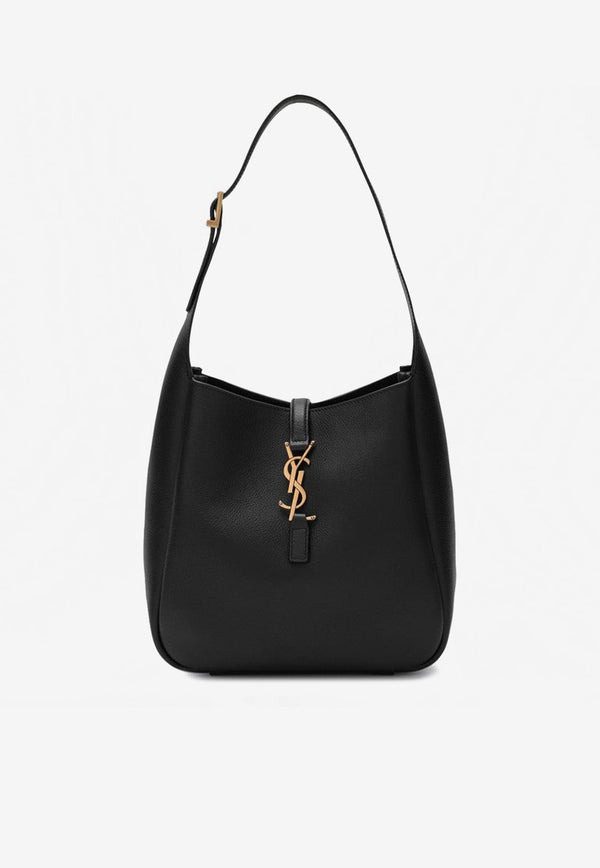 Saint Laurent Le 5 À 7 Leather Shoulder Bag Black 713938AAAUQ/R_YSL-1000