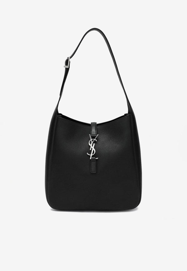 Saint Laurent Small Le 5 À 7 Leather Shoulder Bag Black 713938AACQG/R_YSL-1000