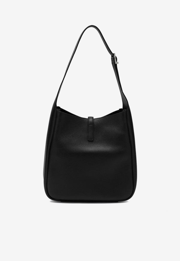 Saint Laurent Small Le 5 À 7 Leather Shoulder Bag Black 713938AACQG/R_YSL-1000