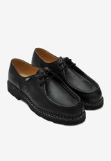 Paraboot Michael Derby Shoes in Leather Black 715604LE/R_PARAB-LN