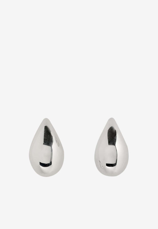 Bottega Veneta Drop-Shaped Stud Earrings 716783V5070 8117 Silver