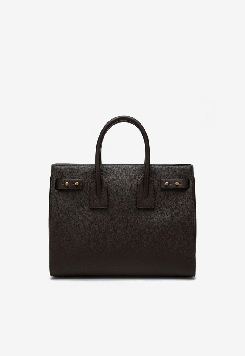 Saint Laurent Small Sac De Jour Tote Bag Dark Brown 717447DTI0W/P_YSL-2877