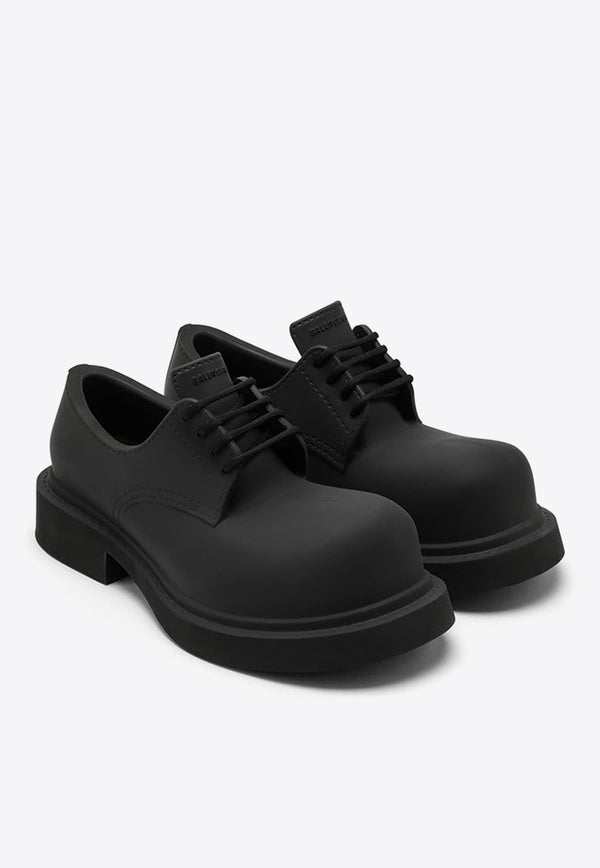 Balenciaga Steroid Rubber Derby Shoes Black 717805W0FOI/N_BALEN-1000