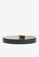 Medusa Biggie Leather Belt