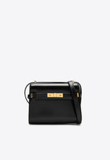 Saint Laurent Mini Manhattan Calf Leather Shoulder Bag Black 7277660SX0W/P_YSL-1000