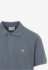 Chase Embroidered-Logo Polo T-shirt