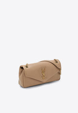 Saint Laurent Small Calypso Nappa Leather Shoulder Bag Beige 734153AACQO/P_YSL-2646