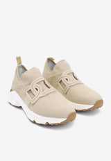 Knit Low-Top Sneakers