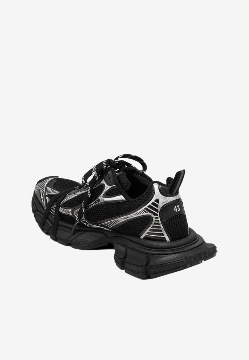Balenciaga 3XL Logo-Embossed Low-Top Sneakers 734734W3XL1/P_BALEN-1090 Black