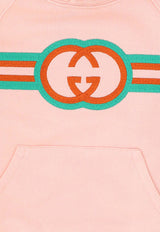 Gucci Kids Girls Logo-Embroidered Hooded Sweatshirt 737393_XJFKZ_5658