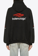 Balenciaga 3B Sports Icon Hooded Sweatshirt 739024-TPVD8/O_BALEN-1470