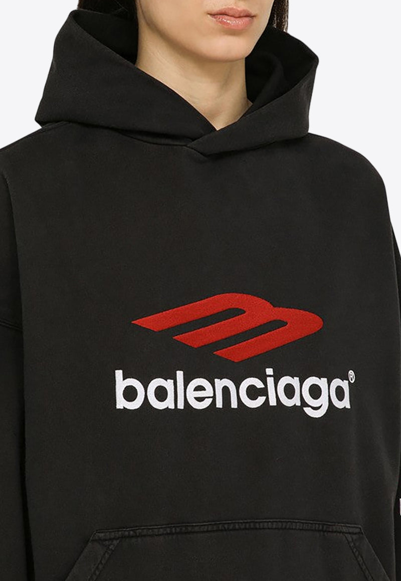 Balenciaga 3B Sports Icon Hooded Sweatshirt 739024-TPVD8/O_BALEN-1470
