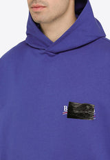 Balenciaga Logo-Printed Hooded Sweatshirt 739024TNVG2/O_BALEN-4019