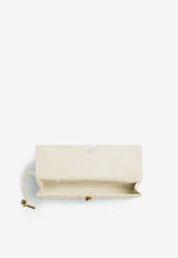 Andiamo Long Clutch in Intrecciato Lamb Leather