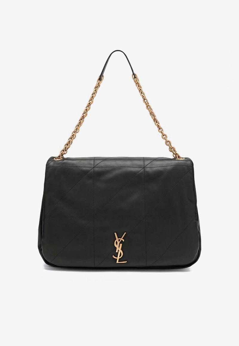 Saint Laurent Jamie 4.3 Nappa Leather Shoulder Bag Black 742431AAB32/O_YSL-1000