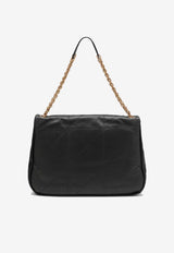 Saint Laurent Jamie 4.3 Nappa Leather Shoulder Bag Black 742431AAB32/O_YSL-1000