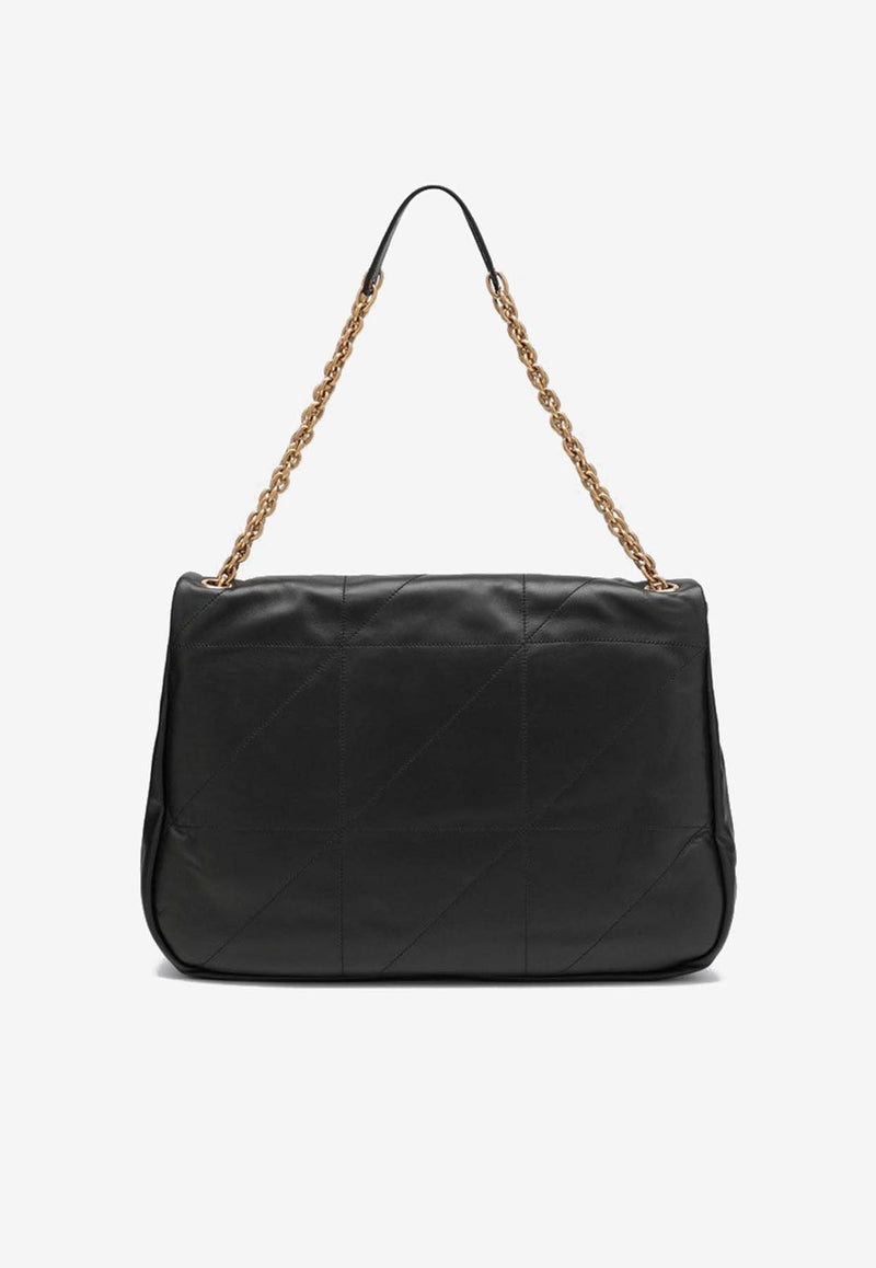 Saint Laurent Jamie 4.3 Nappa Leather Shoulder Bag Black 742431AAB32/O_YSL-1000