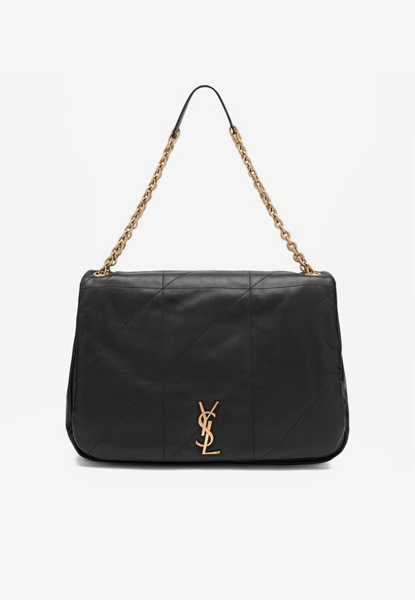 Saint Laurent Large Jamie 4.3 Nappa Leather Shoulder Bag Black 742431AAB32/Q_YSL-1000