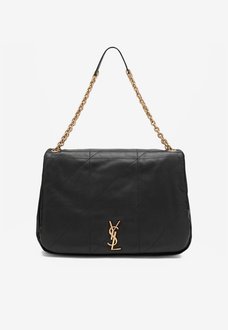 Saint Laurent Large Jamie 4.3 Nappa Leather Shoulder Bag Black 742431AAB32/Q_YSL-1000