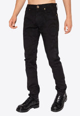 Versace Barocco Jacquard Slim Jeans 1006078 1A04968-1B000