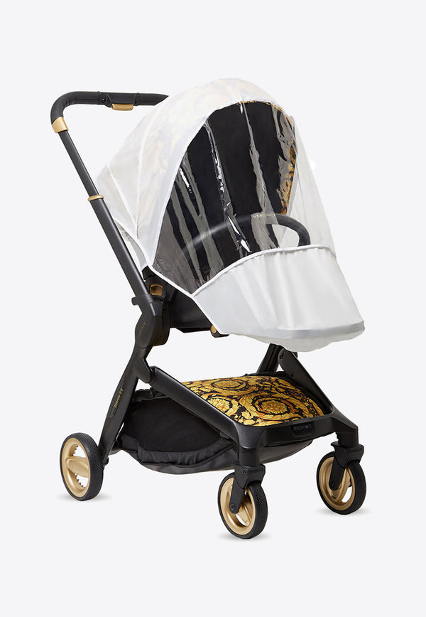 Versace Kids Babies Transparent Stroller Shield White 1000399 YB00404-YY27